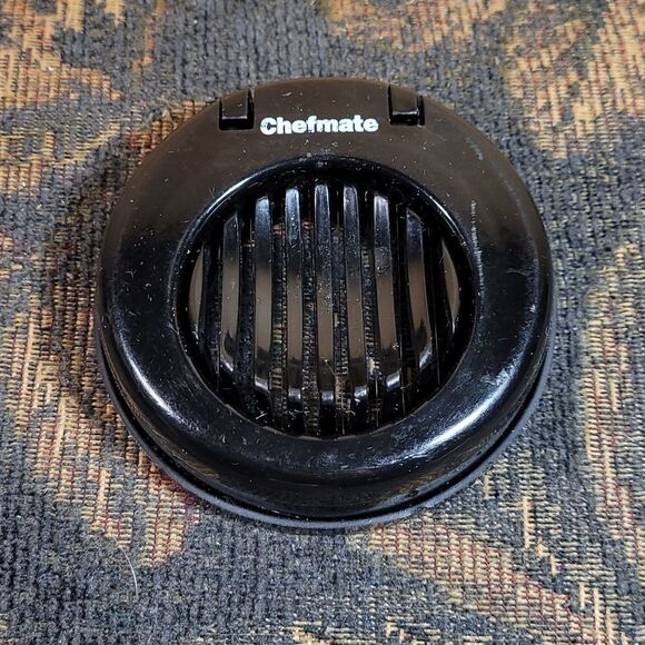 CHEFMATE Black Plastic Egg Slicer 3.5" Diameter - Picture 1 of 3